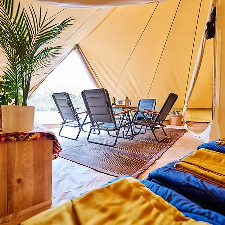 Tipi Tent Aan De Grens Luxemburg Lyxtält Martelange